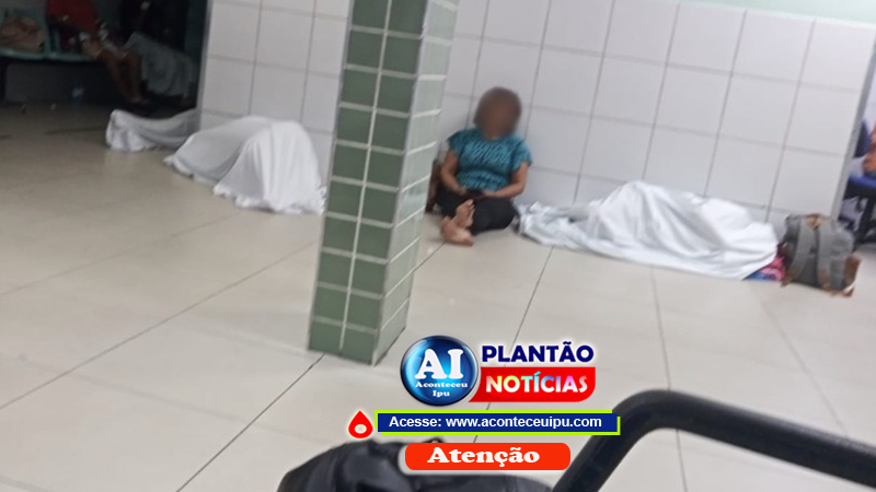 Pacientes Dormem No Chão De Hospital De Fortaleza à Espera De Atendimento 1780